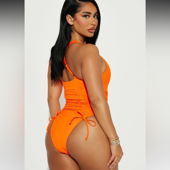 Swimsuit Sexy onepiece - orange - Picture 5 of 9